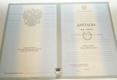 Диплом МГУ имени М.В. Ломоносова 2003-2009 годов